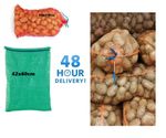  NET SACKS VEGETABLES MESH BAGS LOGS KINDLING WOOD ONIONS POTATO RASCHEL 15-30kg