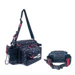 LURESET Waist Shoulder Fishing Bag Lure Tackle Storage Pike Perch Bass
