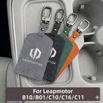 Leapmotor B10 B05 B03X C10 C11 C01 T03 Key Card Case Cover Leather NFC Protector