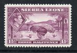Sierra Leone 1938-44 1½d Mauve SG 190a Mnh.