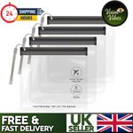 AIRPORT SECURITY LIQUID BAGS, Clear Plastic Seal, HOLIDAY Travel HAND LUGGAGE UK