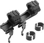QD Cantilever Scope Mount Rings 1inch / 30mm for Picatinny 20mm Rail