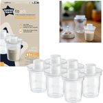 6 x Tommee Tippee Milk Powder Dispensers Baby Formula Milk Storage Travel Pots