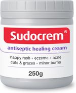 Sudocrem® Antiseptic Healing Cream, Zinc Oxide Cream for Nappy Rash, Eczema, Acn