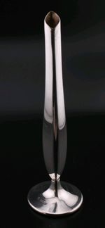 Sterling Silver Bud Vase Fully Hallmarked Vintage 150mm Tall filled