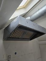 Complete Extractor Hood System with Hood Fan Controller and Ducting Used REDUCED