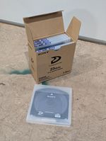 Box of 5 Sony PFD23A XDCAM,  Rewritable Disc, 23GB, x 2.4 Speed NEVER USED