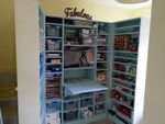 Narnia Crafting Storage Unit, Large Craft Foldaway Workstation, UK Made.