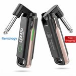 LEKATO UHF 550-600MHz Wireless Guitar System Transmitter Receiver 70 Channels UK