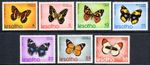 Lesotho 1973 Butterflies set fine fresh MNH