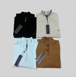 MENS TOMMY HILFIGER LONG SLEEVE ZIP JUMPER