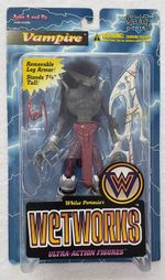 WETWORKS VAMPIRE 7 3/4 INCH ULTRA-ACTION FIGURE WITH REMOVABLE LEG ARMOR        