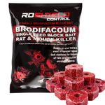 Brodifacoum 300g (15x20) Maximum Strength Rat Poisoning Mouse Poisoning Single