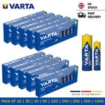 VARTA Industrial Pro AA & AAA Alkaline Batteries 1.5v LR6 LR03 Lasting Batteries