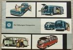VOLKSWAGEN VW Transporters Sales Brochure 1957-58 #W1/17E Pickups Van MicroBus++