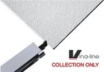 Sandtone Ceiling Tile Sandy 595x595 and White Grid Per 5m2 Complete Kit