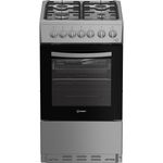 Indesit I5G3PMX Free Standing Dual Fuel Cooker with Gas Hob 50cm Stainless