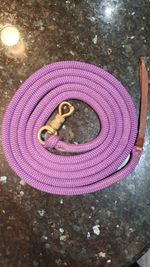 Genuine Parelli Long Line/communication Aid Purple 12ft