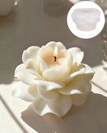 Romantic Rose Silicone Candle Mold – Heat-Resistant DIY Mold for Candles