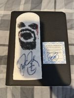 WWE Mr Socko Signed Sock By Mankind With Autographed Coa