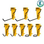 DeWalt DWST82816-0 8 Piece Hand Tool Hook Set – Garage & Workshop Wall Storage
