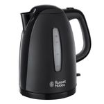 Textures Electric Kettle 1.7L Cordless 360° Base Removable Filter Black