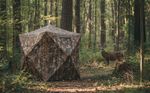 270° See-Through Hunting Blind 2–3 Person Ground Blind Hide One-Way Mesh Window