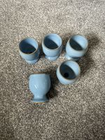 Denby Colonial Blue footed egg cup Great Condition 
