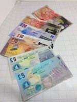 2006 Hard-Fi Fan Made Ultra Rare Cash Machine Bank Notes Bank Of Hard-Fi