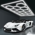 14Hex Hexagon LED Lighting Car Detail Retail Garage Workshop Home Gym Wall Light