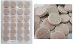 24 Pack Floor Protector Felt Pads Self Adhesive Furniture Legs Wood Surface Grey