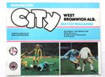 MANCHESTER CITY v WEST BROMWICH ALBION DIVISION 1 1980/81 14/3/1981