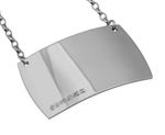 CATORS Silver - Hallmarked Sterling Decanter Label, Curved & Unengraved LW