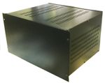 6U Rack mount vented enclosure chassis case,for 19 inch rack 390mm deep, 