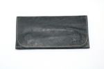 Soft Genuine Smoking Tobacco Pouch Pocket Case Real Leather Lining Black Brown 