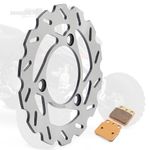 For Suzuki Quadracer LT-R450 LTR450 LTR450Z 06-11 ATV Rear Brake Disc Disk Pads