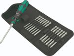 Wera Kraftform Kompakt Ratchet Screwdriver Set 15 Piece - 05051061001