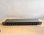 Evertz cp1000e ethernet router control matrix panel with rear display
