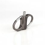 Tactical Black Permanent Match Lighter Survival Fire Starter Carabiner Gear