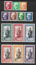 Monaco Stamps Full Year 1950 Price €90 Original Rubber Without Hinge LUXURY