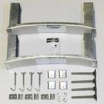 Twyford Universal Steel Bath Leg set & Wall Clips BG6041XX