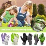 1 Pairs Gardening Gloves for Women, Ladies Garden Glove Gardening Working Glove