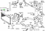 Genuine Lexus Sub-Radiator Support Cushion Fits ES300 RX300 1652374010