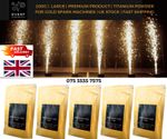 5 Bags 200g Spark Powder indoor Sparkular Granules For Cold Spark Machine