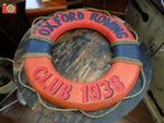 DECORATIVE LIFEBUOY OXFORD ROWING CLUB 1938. Vintage Style. Hand Made & Painted