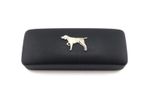German Shorthaired Pointer Black PU Glasses Case Pointer Gift Spectacles Case