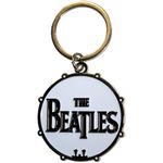 The Beatles Keychain Drum band Logo new Official metal One Size