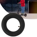 (90° Nozzle)10X2.50 Scooter Inner Tube With Valve 10 Inch Rubber LW