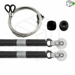 2 x NEW Garador Catnic Westland Mk3C Springs Pulley Cables PN58 1 x silver band
