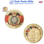 Her Majesty Queen Elizabeth II Royal Engineers Collectable Coin in Case UK Post